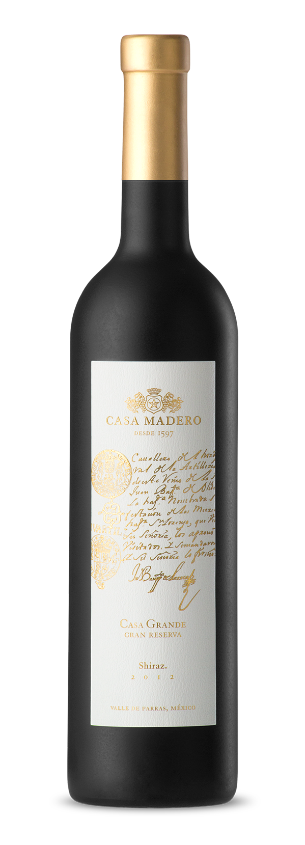 Vino Tinto Casa Madero Gran Reserva Shiraz 750 ml