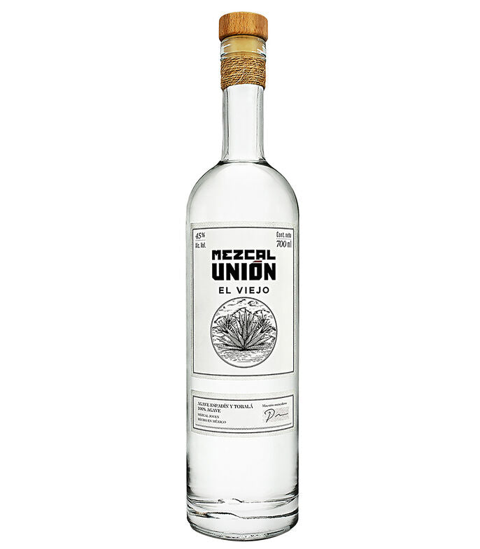 MEZCAL UNION EL VIEJO ESPADIN Y TOBALA 750 ML