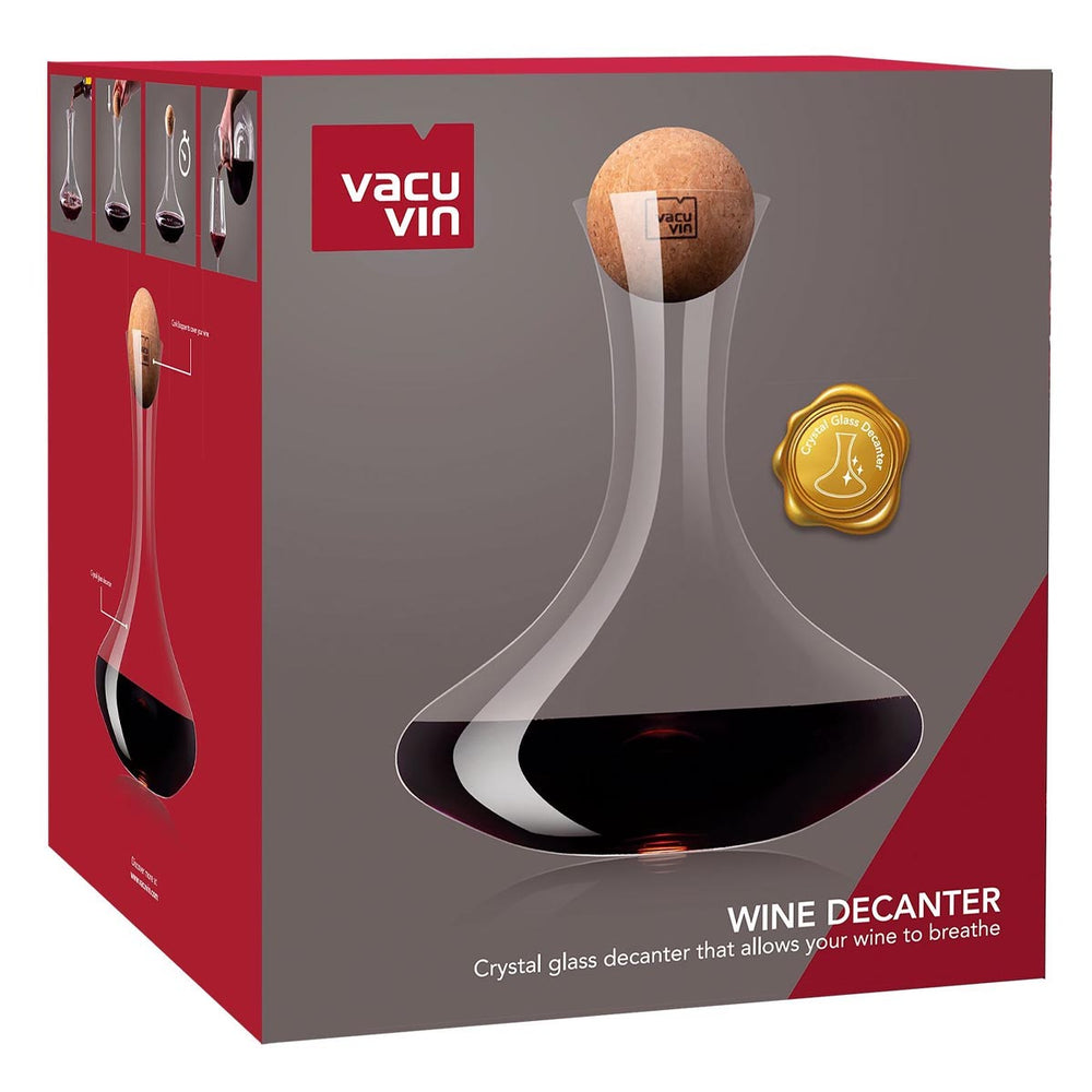 Vacuvin Wine Decanter (Crystal Glass), BOX NEW