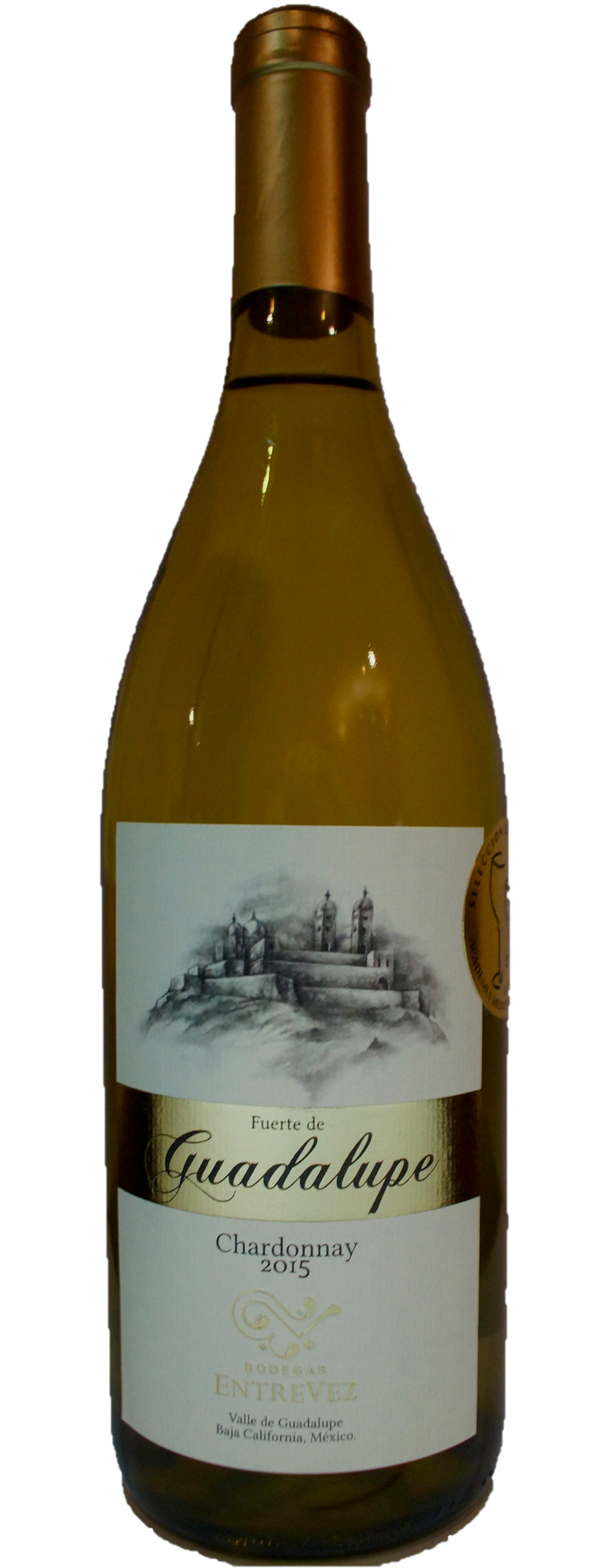 Vino Blanco Entrevez Fuerte de Guadalupe 750 ml