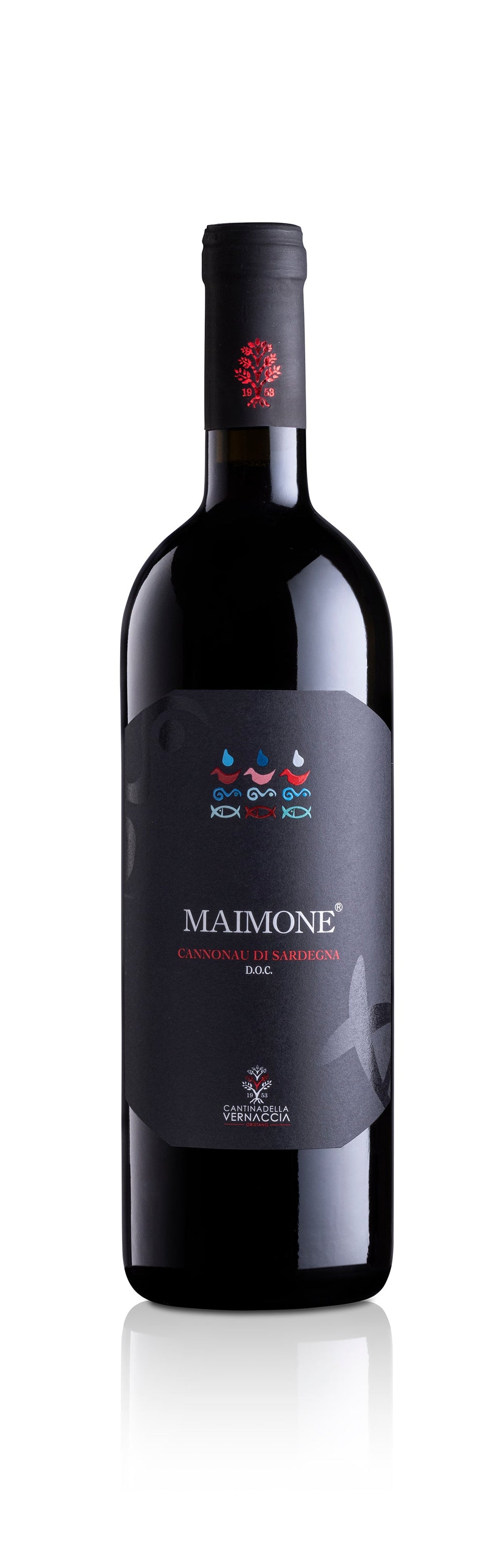 Vino Tinto Cantina della Vernaccia Maimone Cannonau di Sardegna DOC