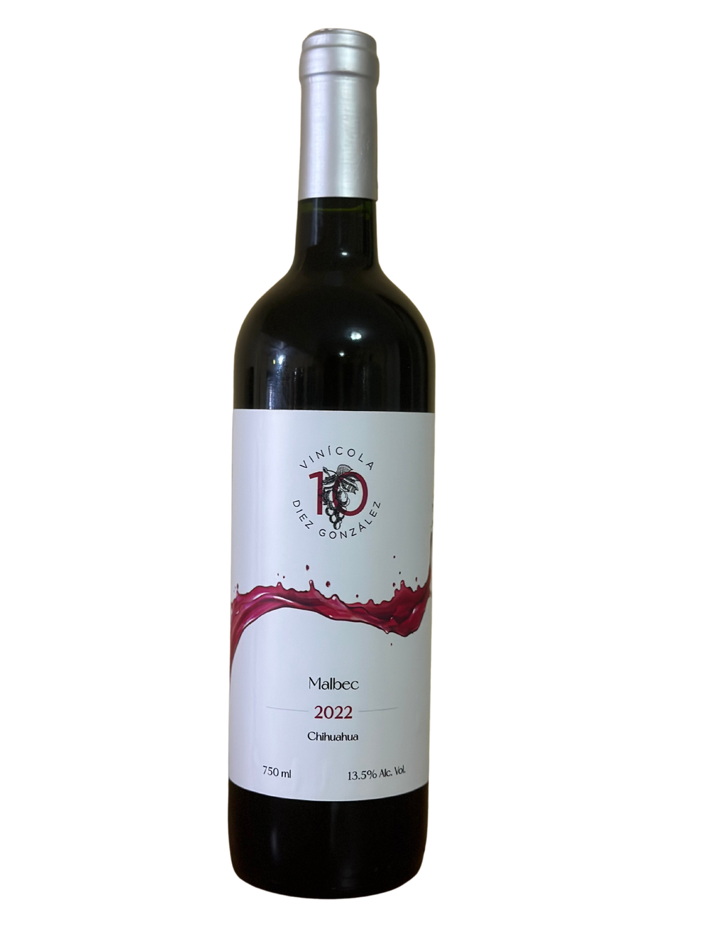 Vino Tinto Vinicola Diez Gonzalez Malbec 750 ml