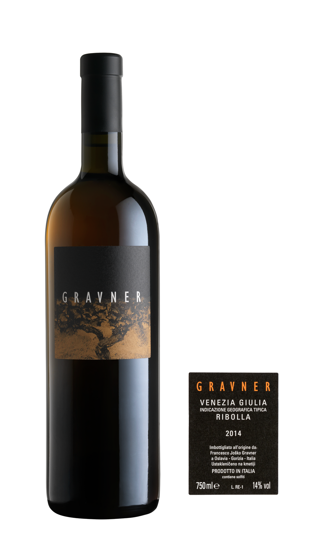 Vino Blanco Gravner Ribolla Venezia Giulia IGT