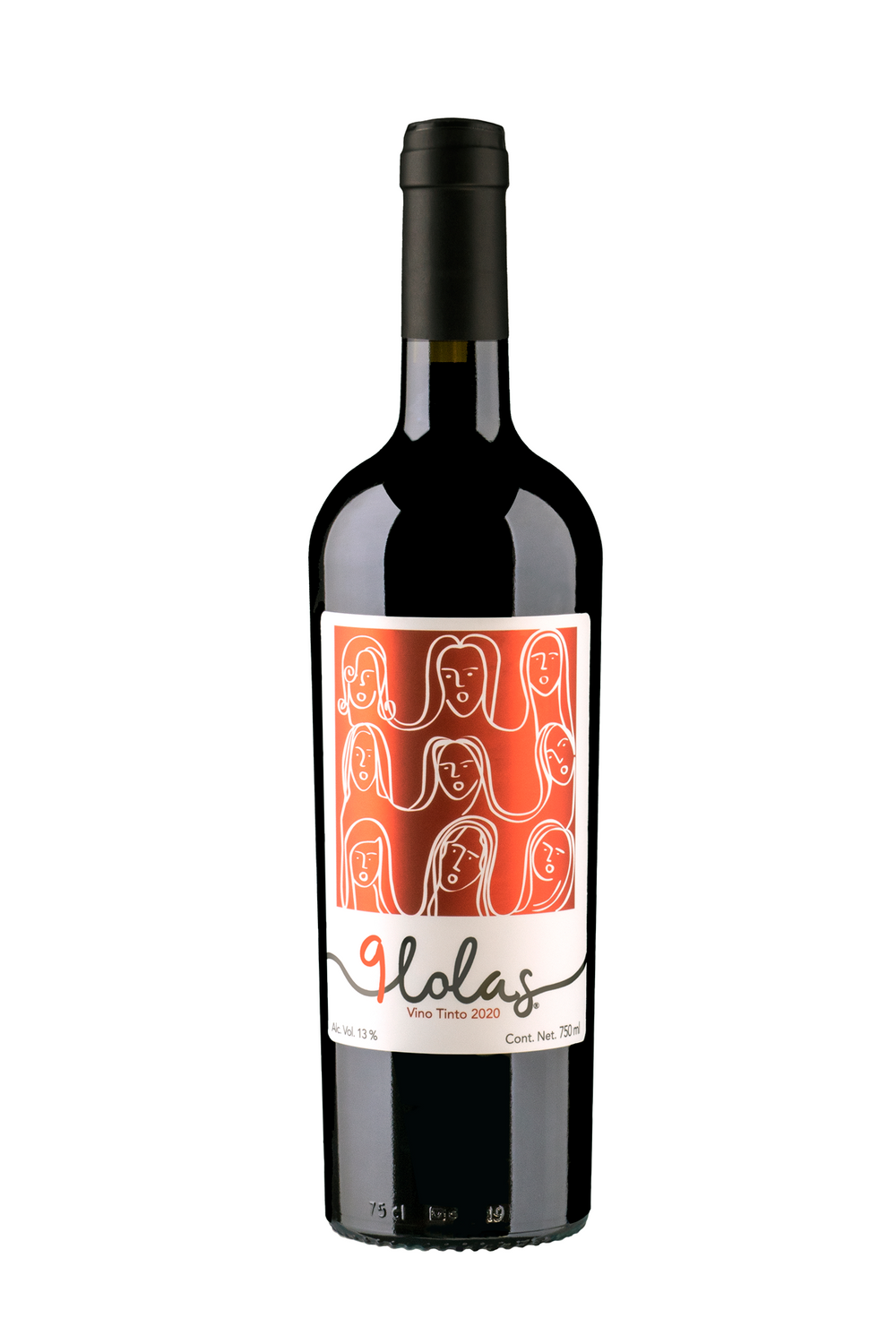 Vino Tinto Espiritus Enologicos Nueve Lolas 750 ml