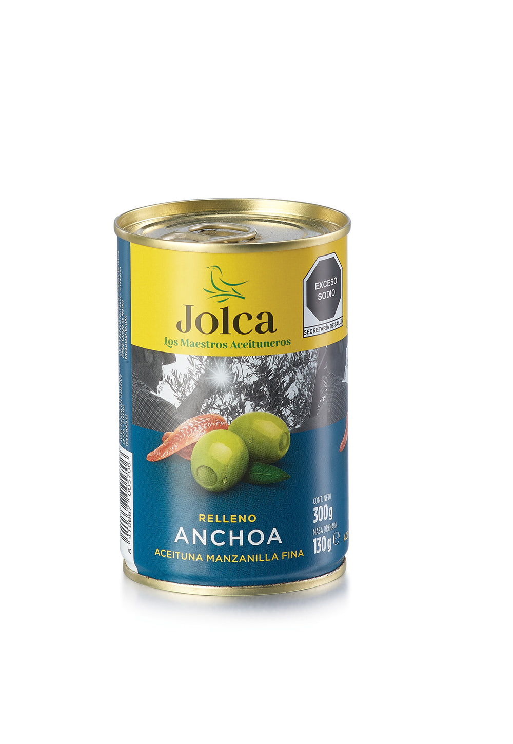 Jolca Aceituna Manzanilla Rellena de Anchoa 300 gr