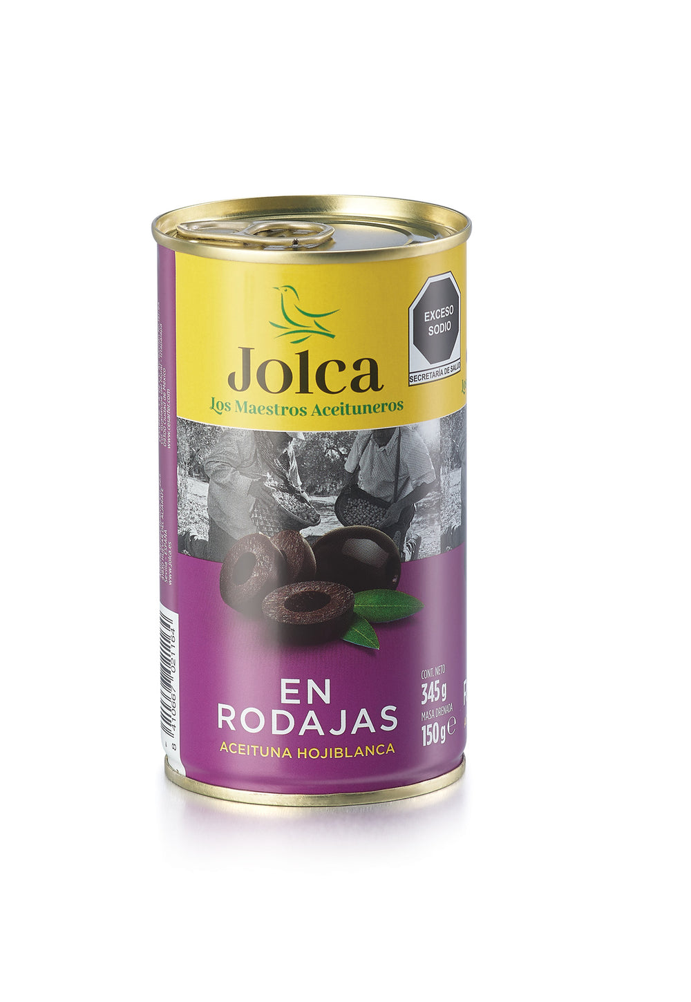 Jolca Aceituna Negra en Rodajas 345 gr
