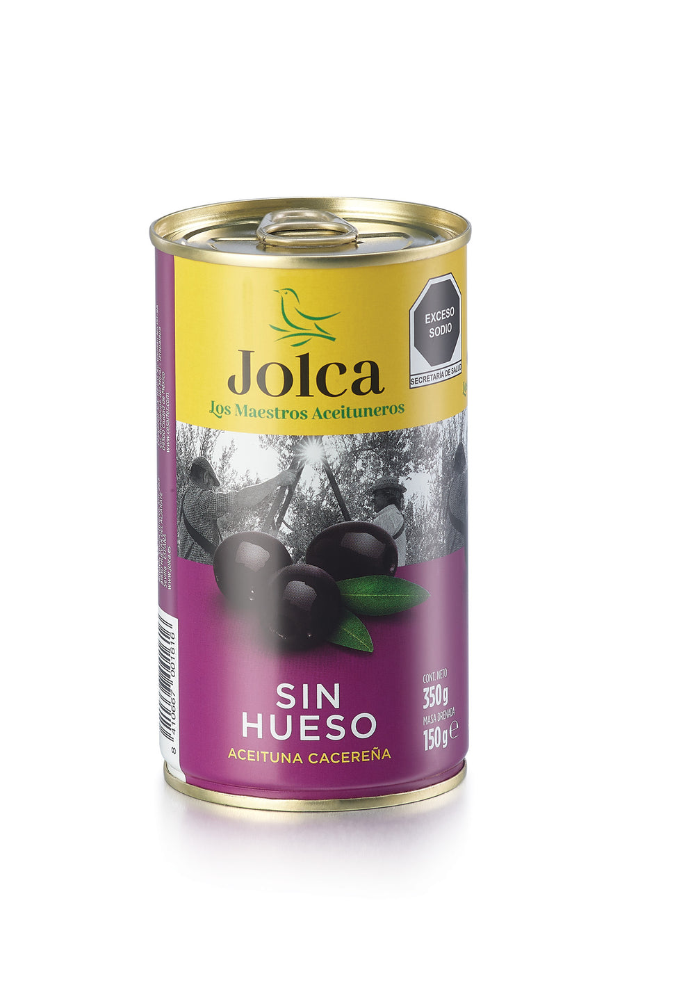 Jolca Aceituna Negra Deshuesada 350 gr