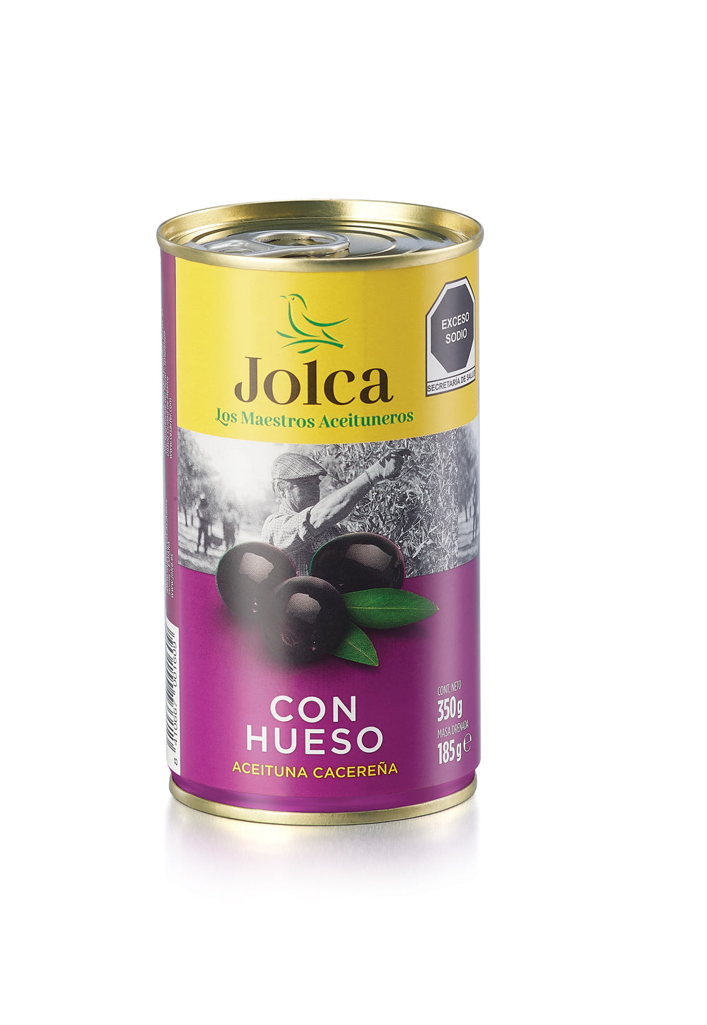 Jolca Aceituna Negra con Hueso 350 gr