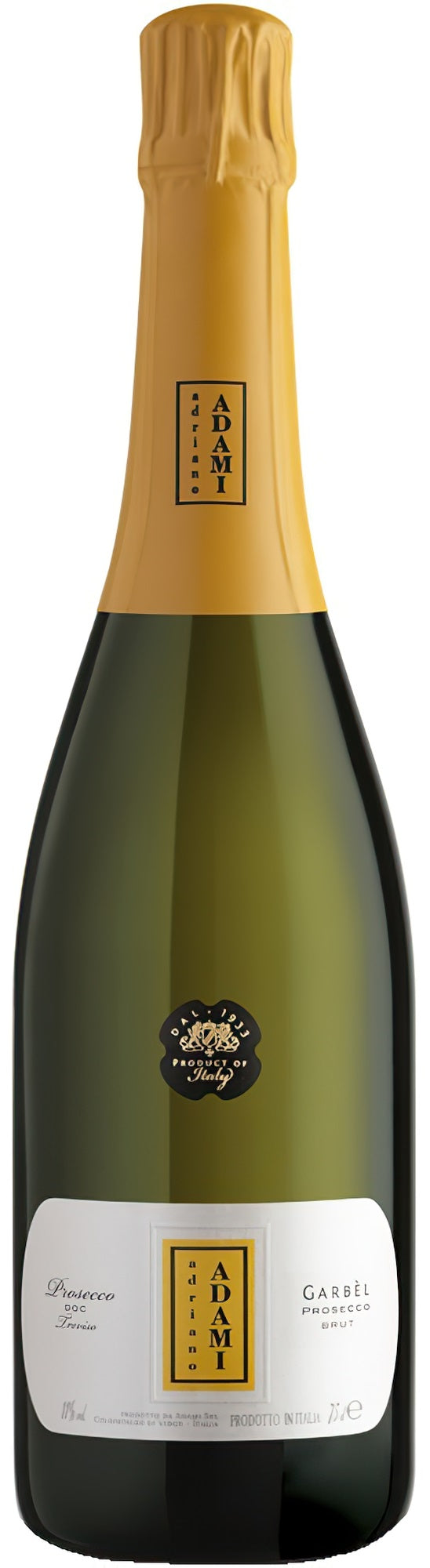 Vino Blanco Espumoso Adami Garbel Prosecco Brut 375 ml