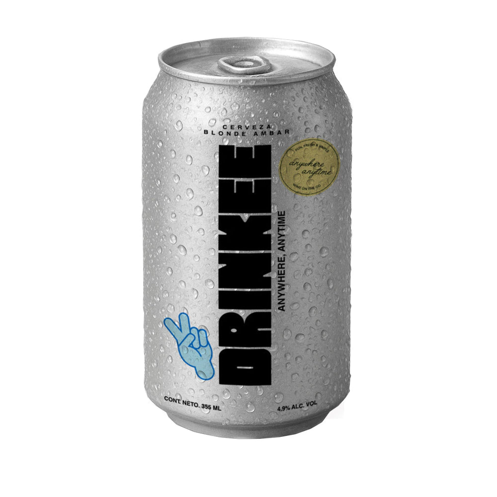 Cerveza Blonde Ambar Drinkee Beer 355 ml