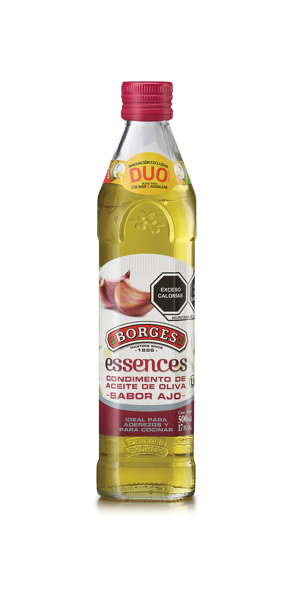 Borges Aceite de Oliva Suave Ajo 500 ml