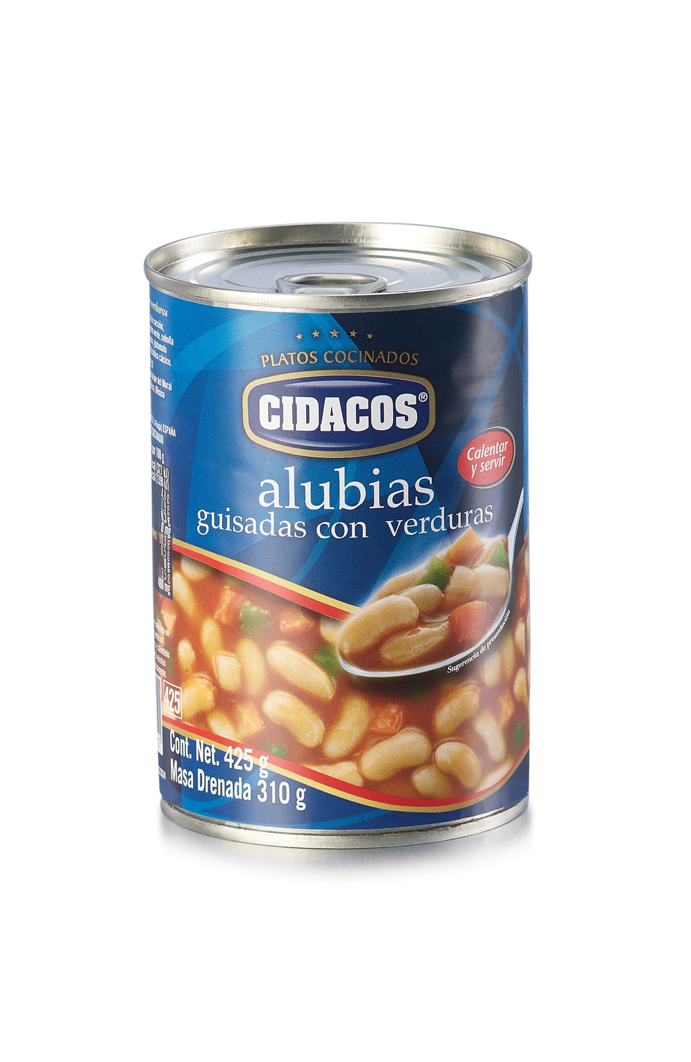 Cidacos Alubias con Verduras 425 g