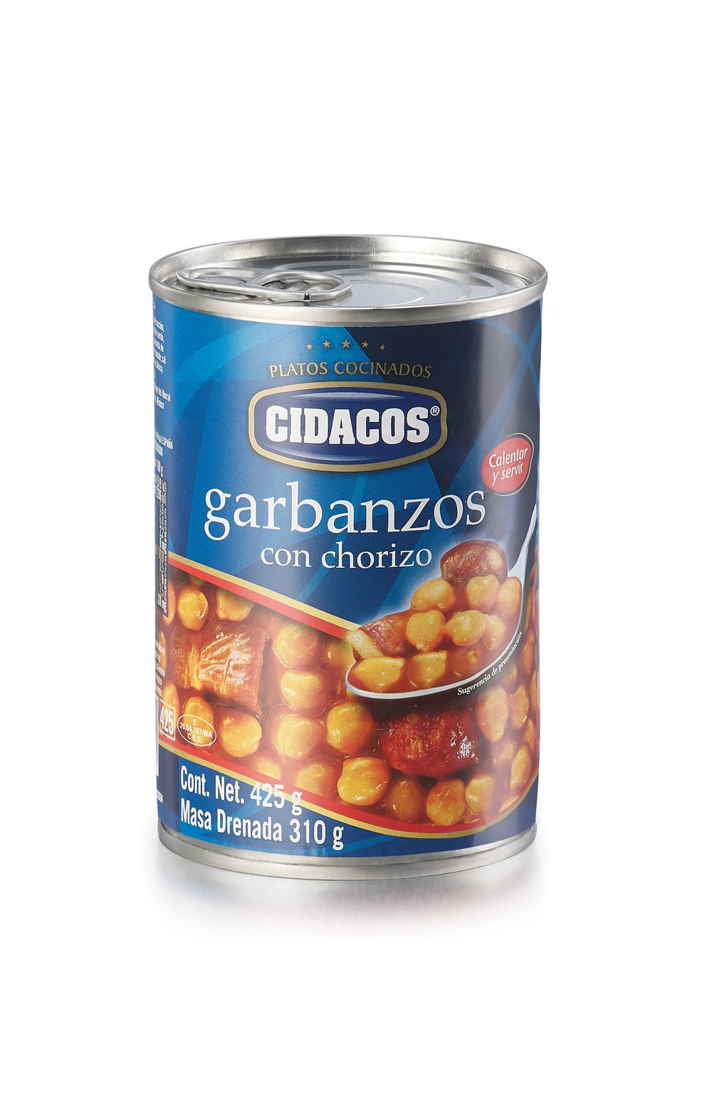 Cidacos Garbanzos con Chorizo 425 g