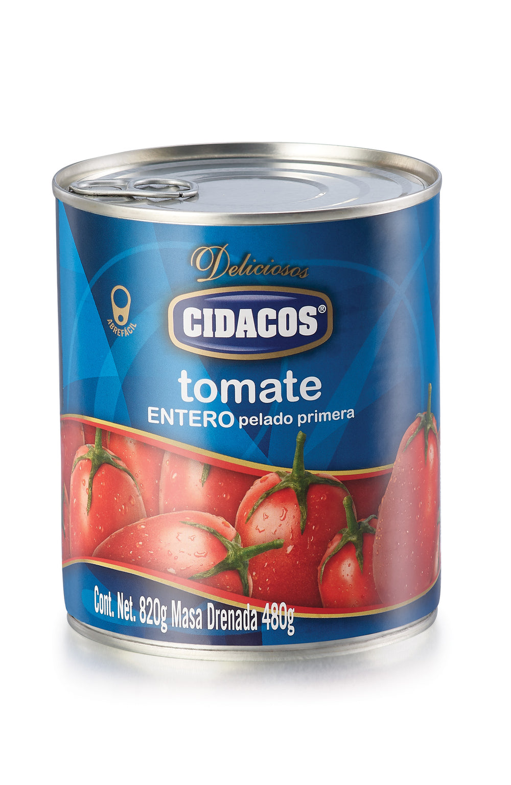 Cidacos Tomate Entero Pelado 820 g