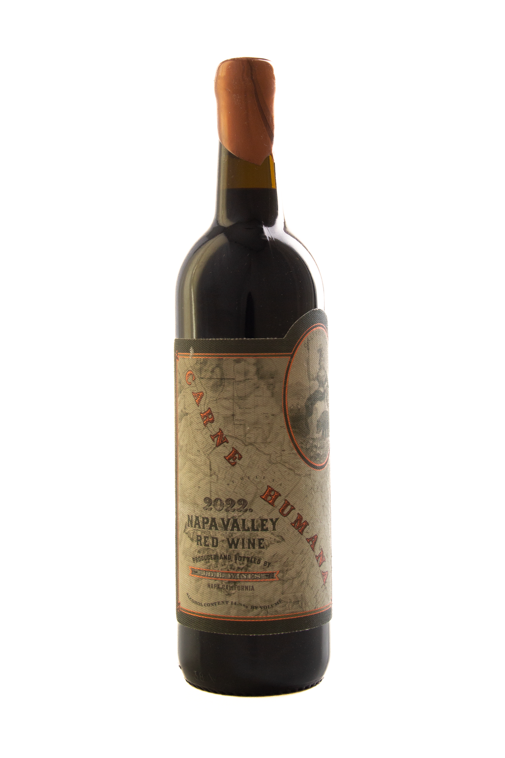 Vino Tinto Carne Humana Red Blend Napa Valley 750 ml