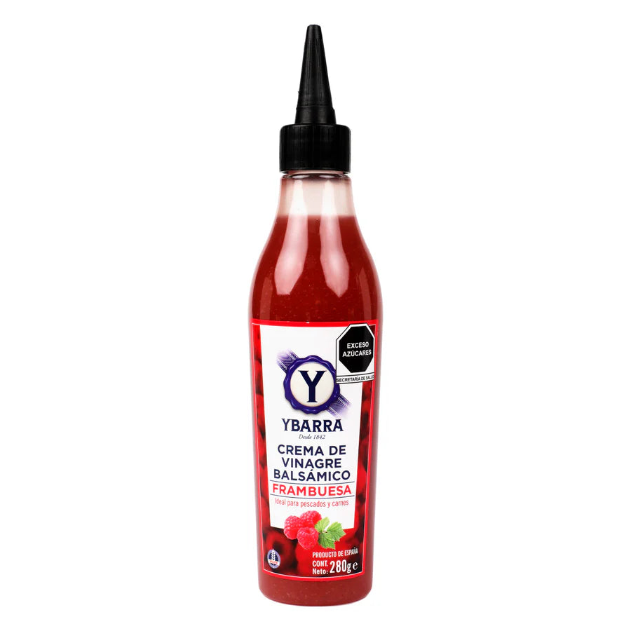 Crema de Vinagre Balsamico Ybarra Frambuesa de 280g