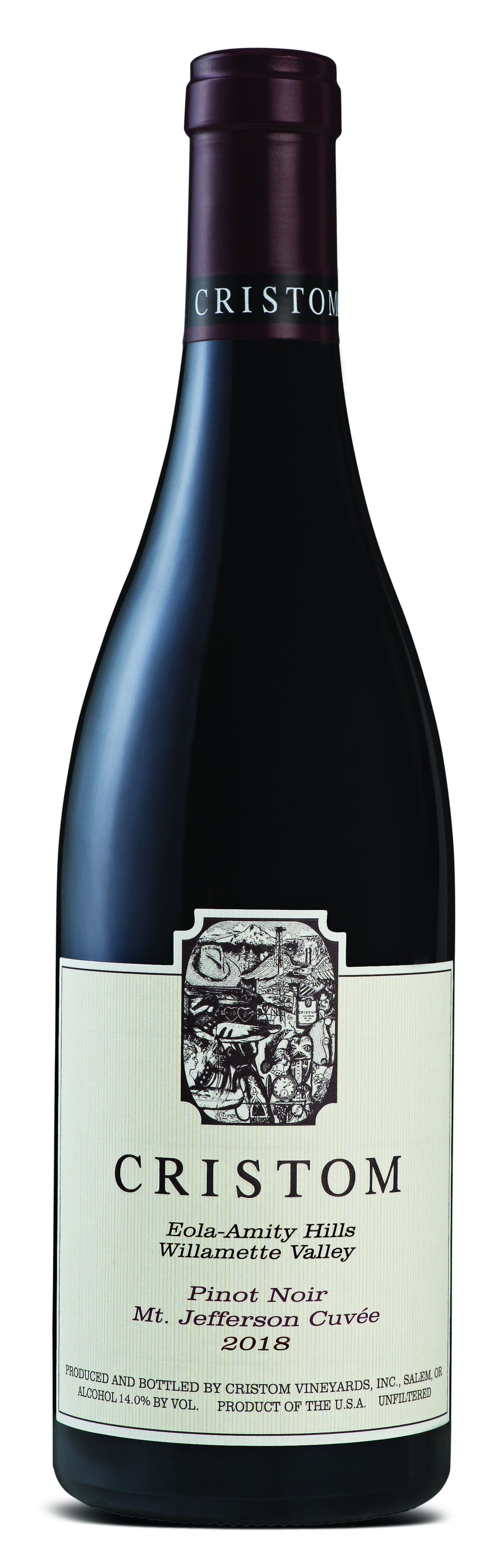 Vino Tinto Mt. Jefferson Cuvée Pinot Noir 750 ml
