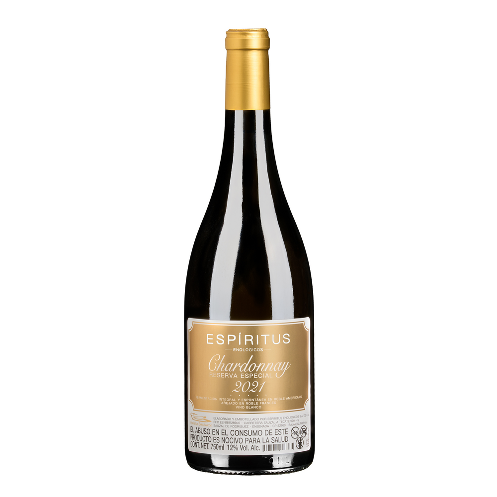 Vino Blanco Espiritus Enologicos Chardonnay Reserva 750 ml
