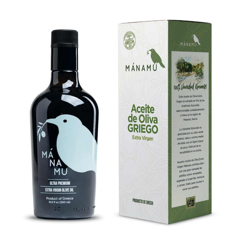 ACEITE DE OLIVA EXTRA VIRGEN 100% KORONEIKI DE GRECIA 500 ML