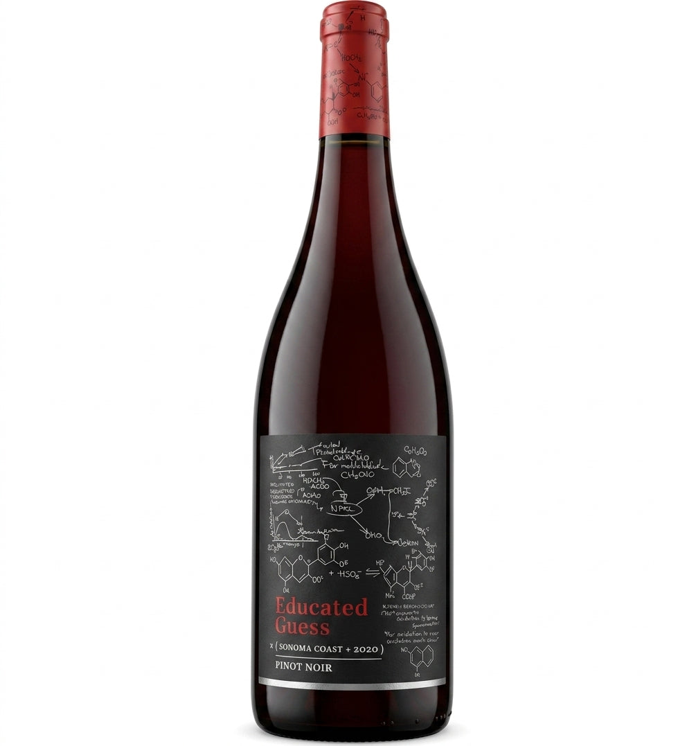 Vino Tinto Educated Guess Pinot Noir Sonoma 750 ml