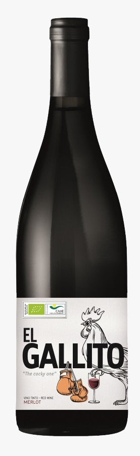 Vino Tinto El Gallito Merlot 750 ml