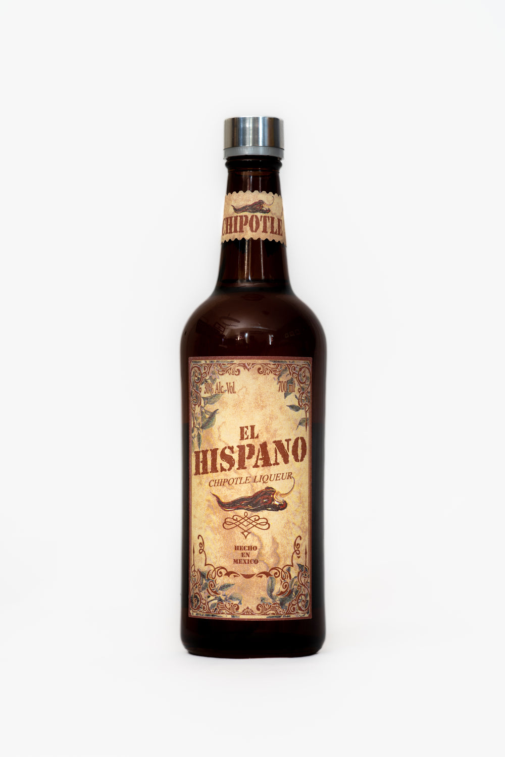 El Hispano Licor de Chile Chipotle 700 ml