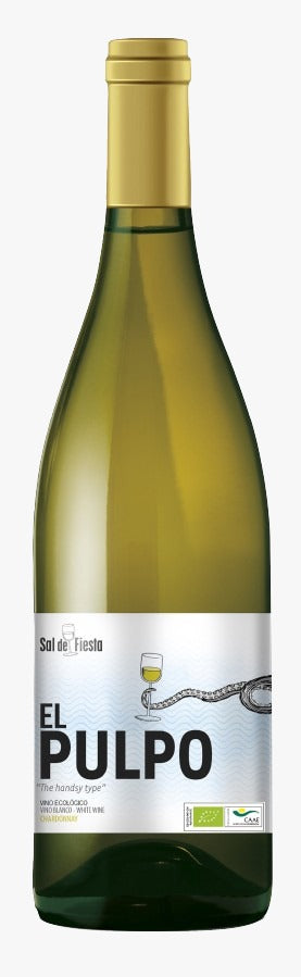 Vino Blanco El Pulpo Blanco Chardonnay 750 ml