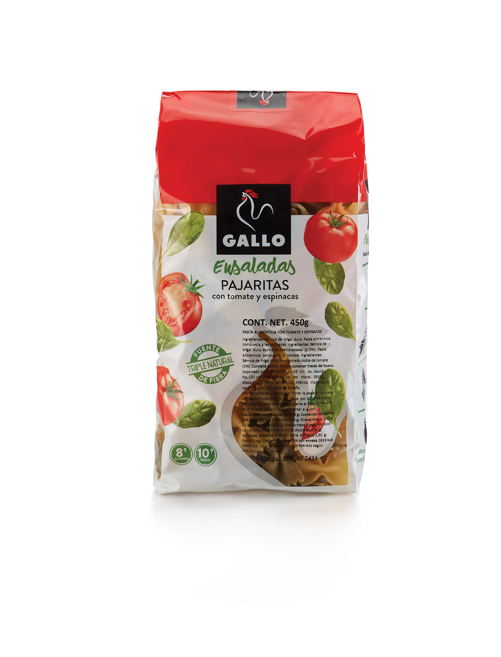 Gallo Pajaritas con Vegetales 450 g