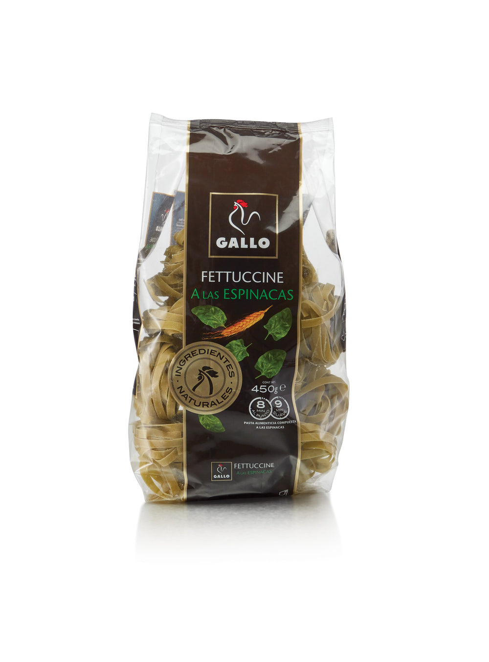 Gallo Fettuccine Espinacas 450 g