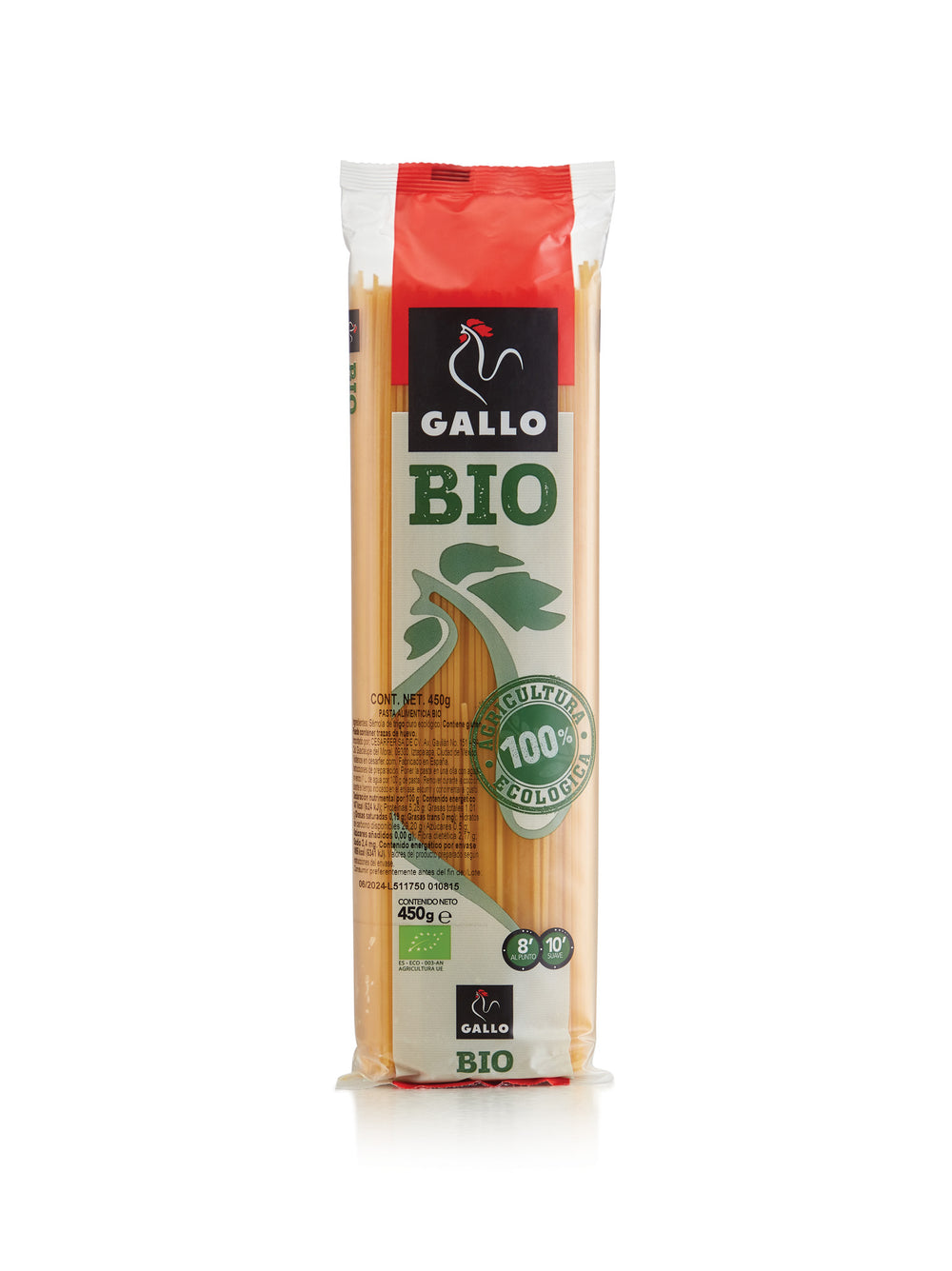 Gallo Spaghetti Biológico 450 g