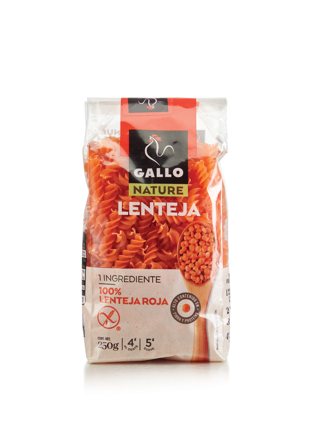 Gallo Nature Helice Lenteja 250 g
