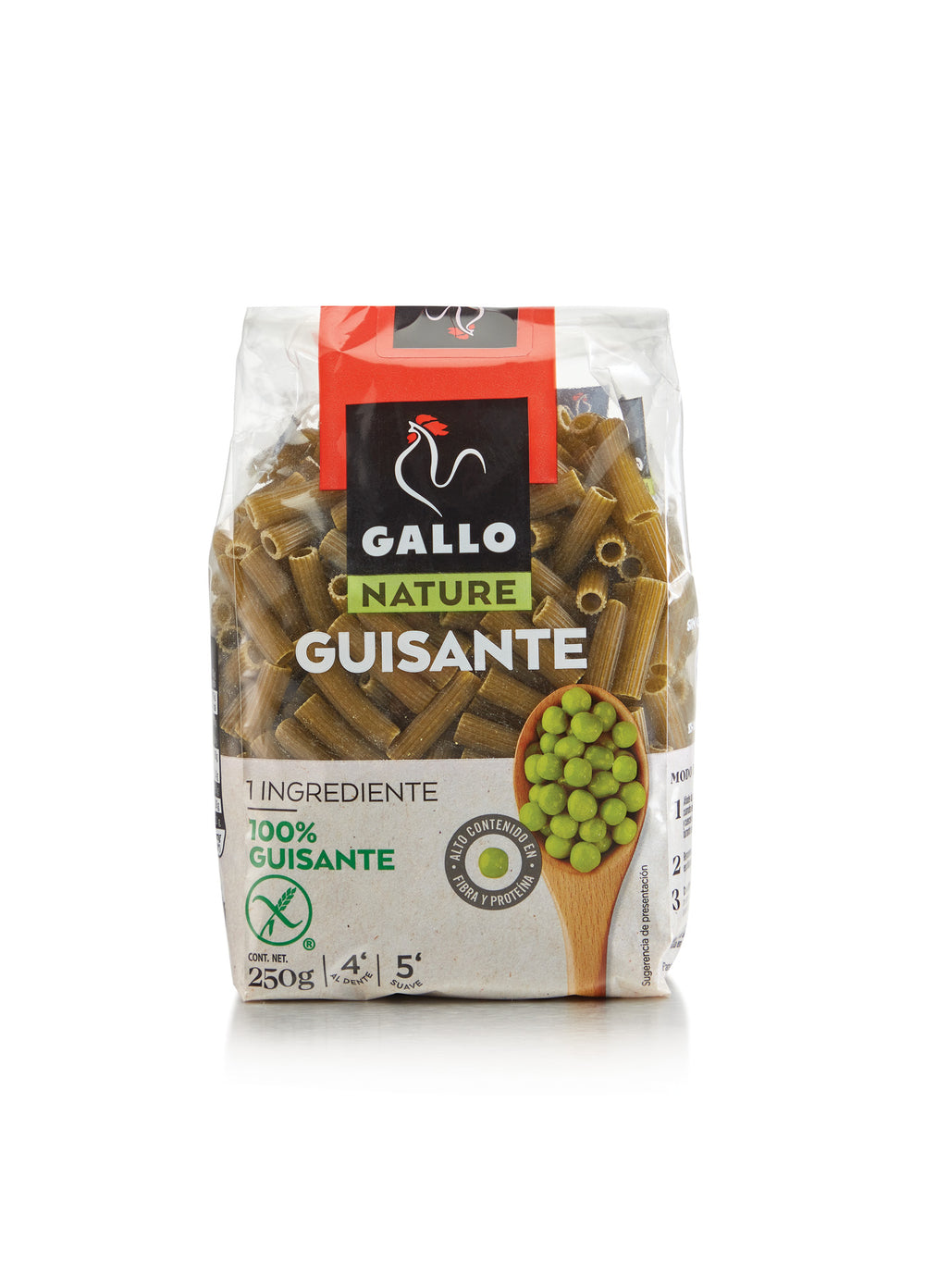 Gallo Nature Macarron Guisante 250 g