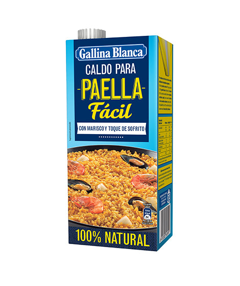 Gallina Blanca Caldo para Preparar Paella 1 lt