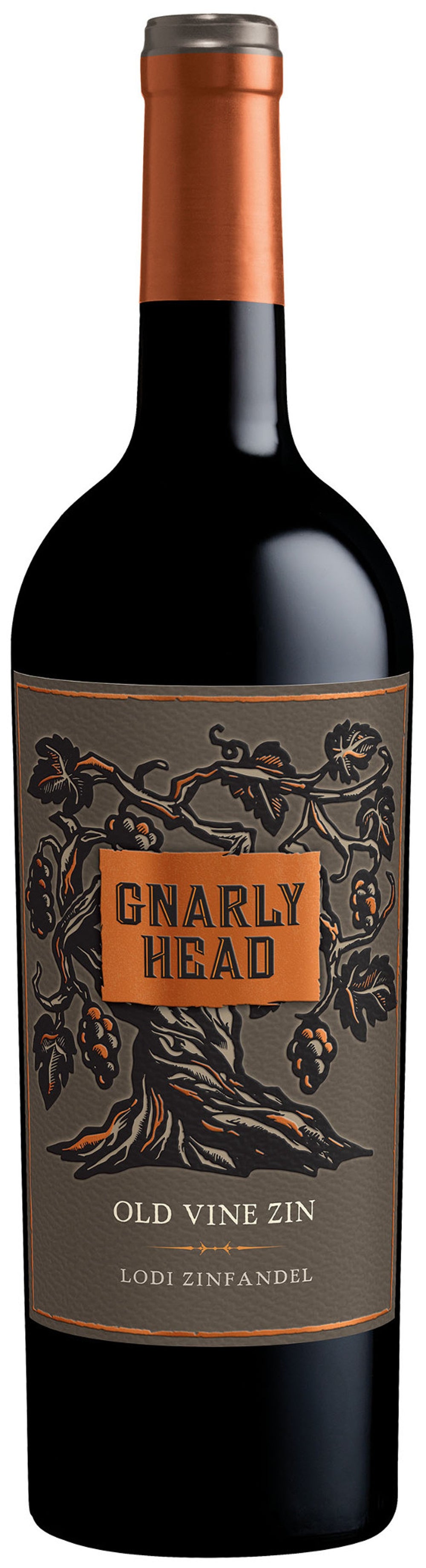 Vino Tinto Gnarly Head Zinfandel 750 ml