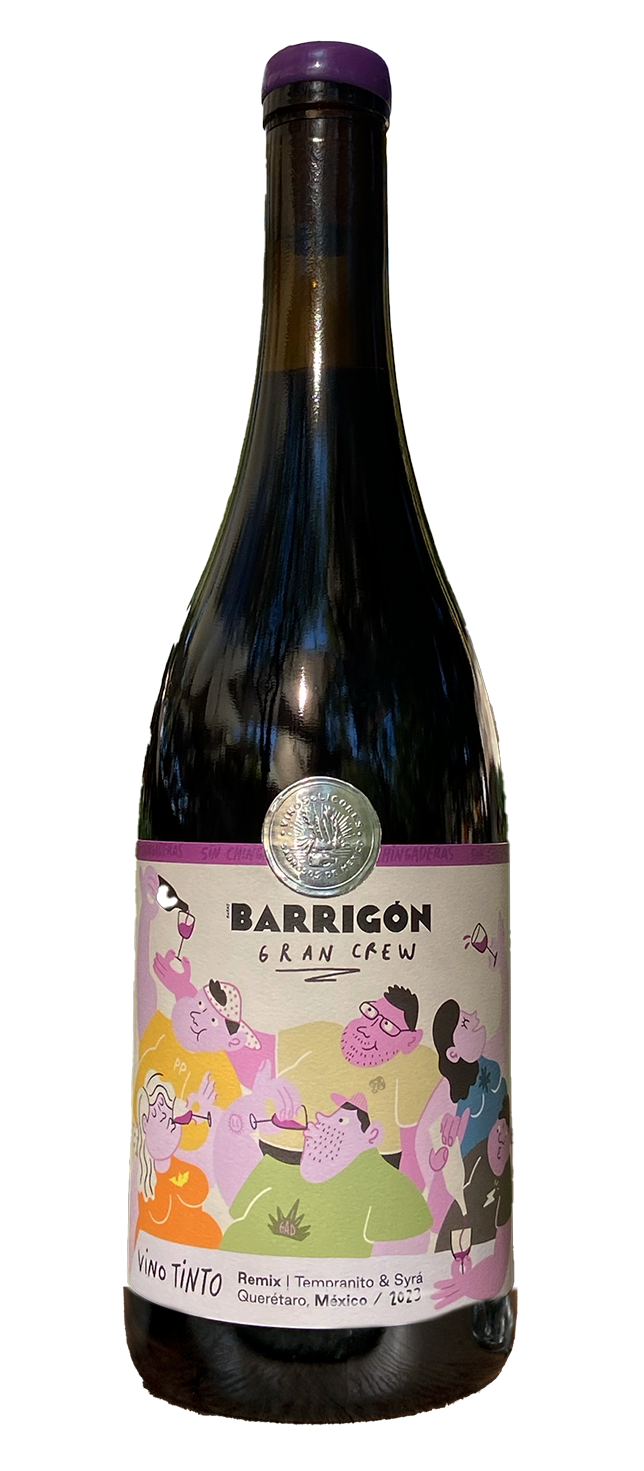 Vino Tinto Barrigon Syrah & Tempranito 750 ml