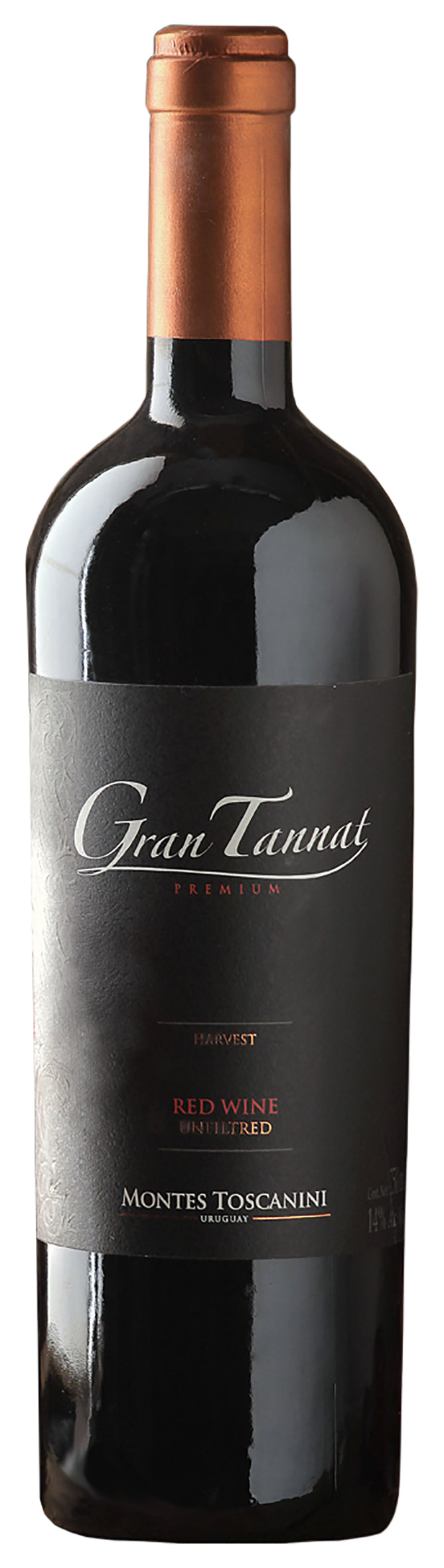 Vino Tinto Montes Toscanini Gran Tannat 750 ml