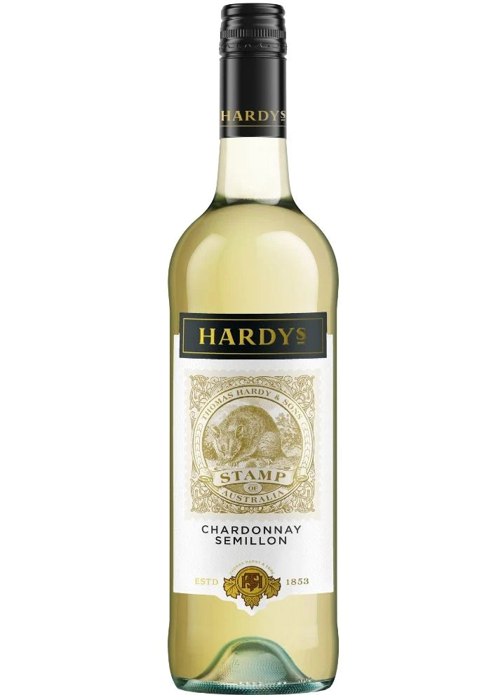 Vino Blanco Hardy's Stamp Chardonnay Semillón 750ML