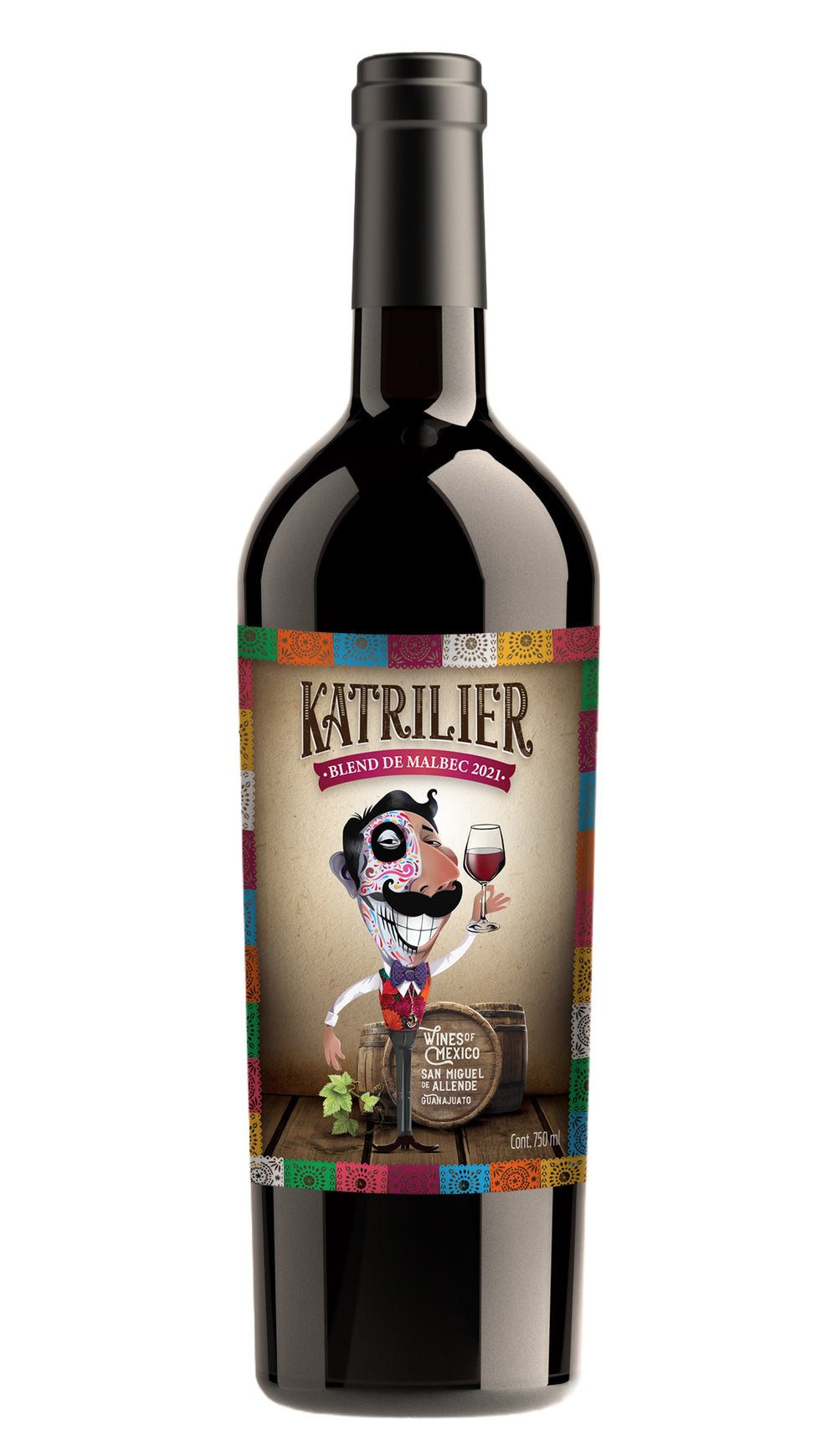 Vino Tinto Mexico Wine Lovers Katrilier Reserva 750 ml