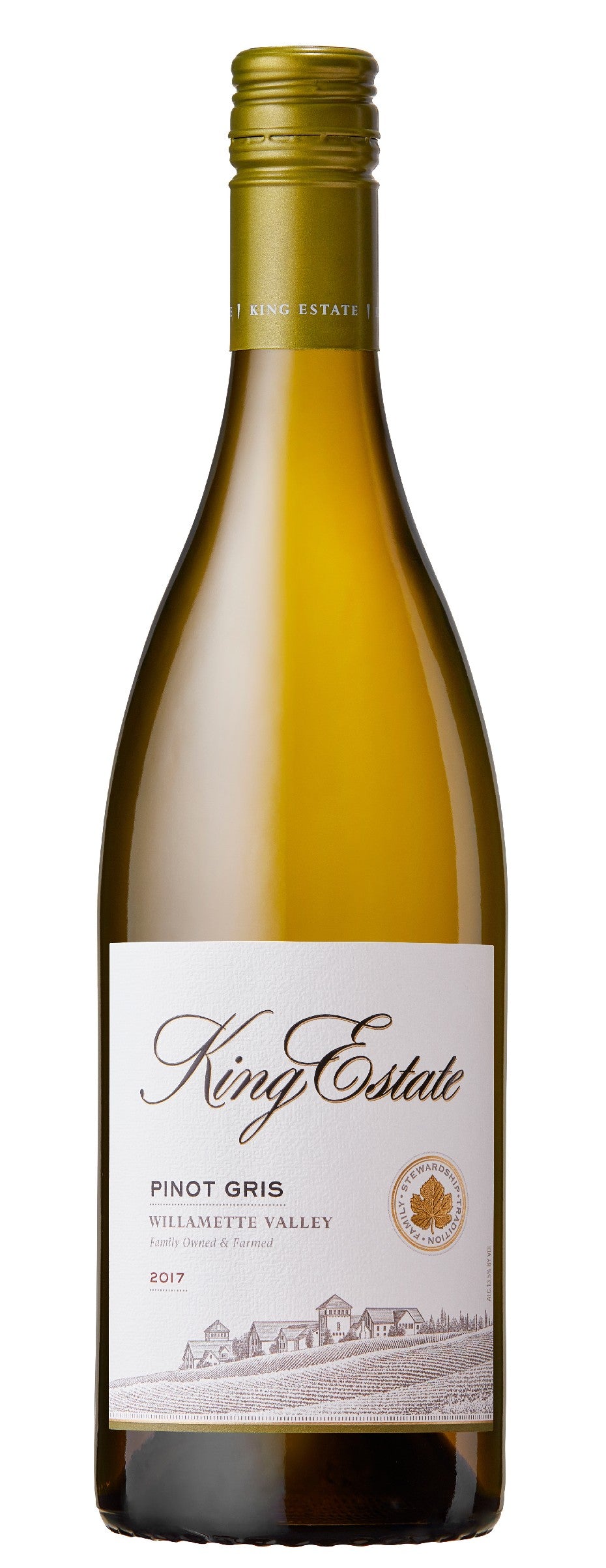 Vino Blanco Pinot Gris Willamette Valley 750 ml