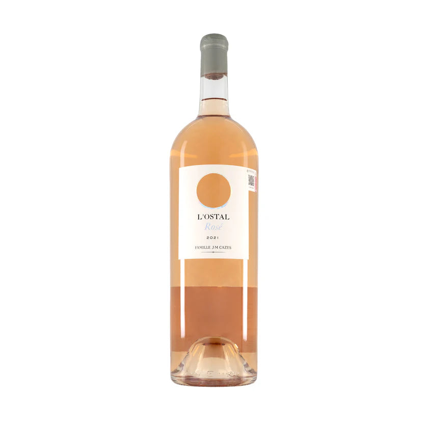 Vino Rosado L’Ostal Cazes Doble Magnum Blend 3 lt