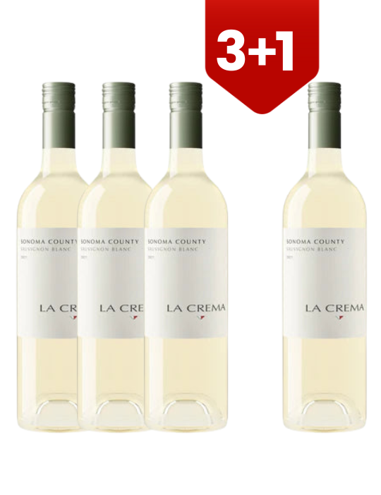 3+1 Vino Blanco La Crema Sonoma Sauvignon Blanc 750 ml