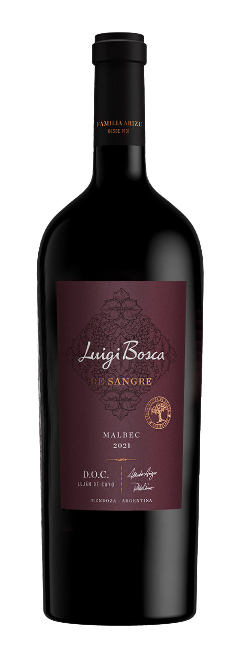 Vino Tinto Luigi Bosca De Sangre Malbec DOC 750 ml
