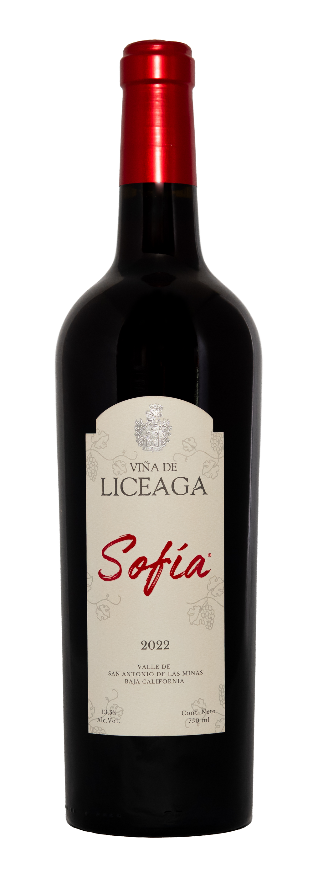 Vino Tinto Viña de Liceaga Sofia 750 ml