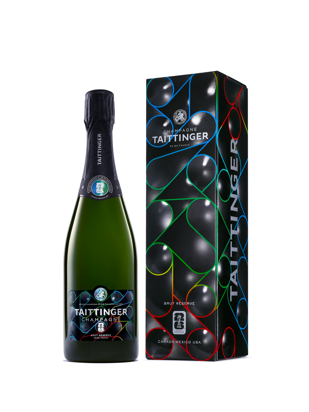 Champagne Taittinger Brut Reserve FIFA World Edition 750 ml