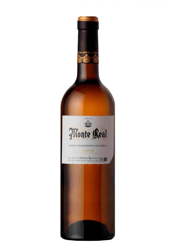 Vino Blanco Monte Real Fermentado en Barrica 750 ml