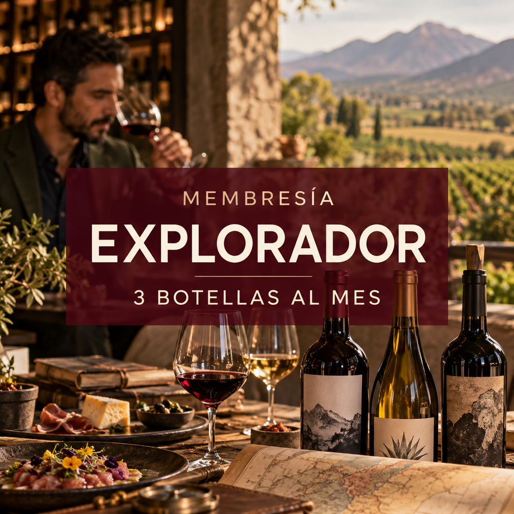 Club de Vinos Membresía Explorador.