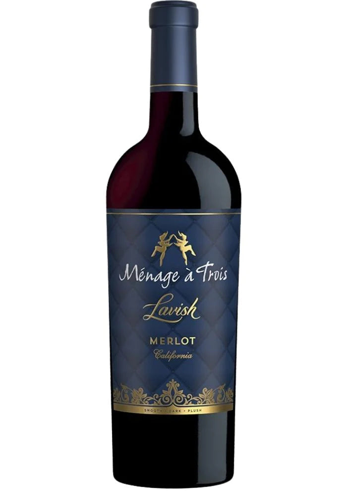 Vino Tinto Ménage à Trois Lavish Merlot 750ML