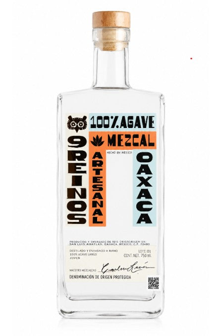 Mezcal 9 Reinos Espadin Joven 750 ml