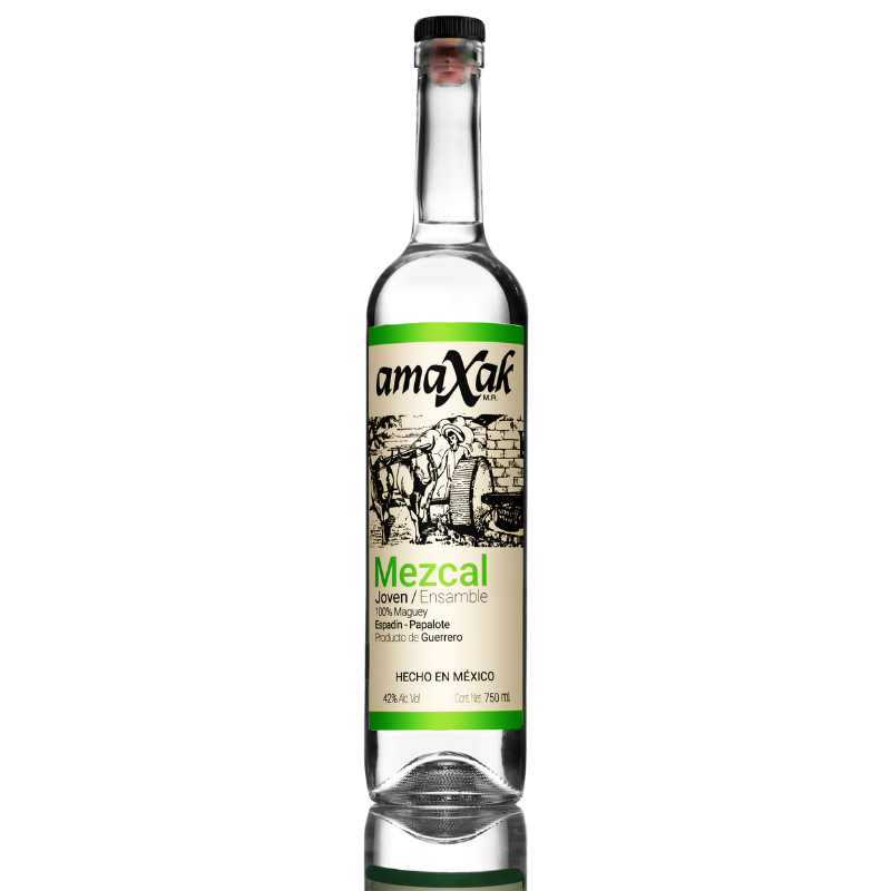 Mezcal amaXak Joven Espadin-Papalote 750 ml