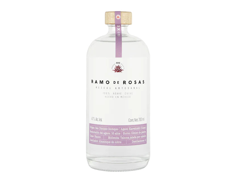 Mezcal Ramo de Rosas Cuixe 16 años 700 ml